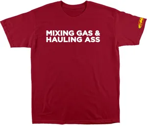 FMF TEE GASS RED XL