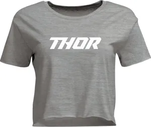 THOR TEE WOMEN CORP HTR GRAY