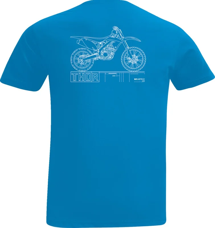 THOR TEE TDLR BLUEPRINT COBALT 4T