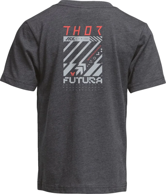 THOR TEE YTH FUTURA CHARCOAL SM