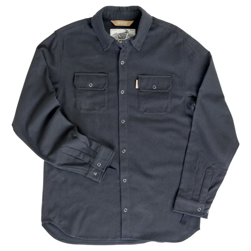 Biltwell Hi Test Flannel shirt black