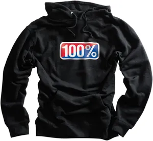 100% HOODY CLASSIC 100% BK