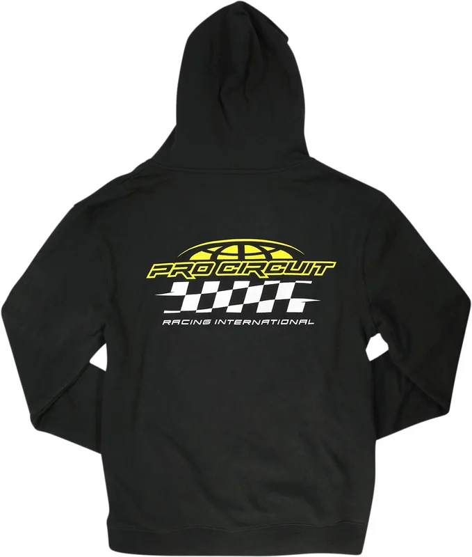 PRO CIRCUIT ZIP HOODY RACER BLK MD