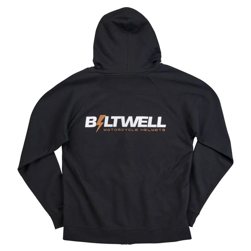 Biltwell Bolts zip hoodie black