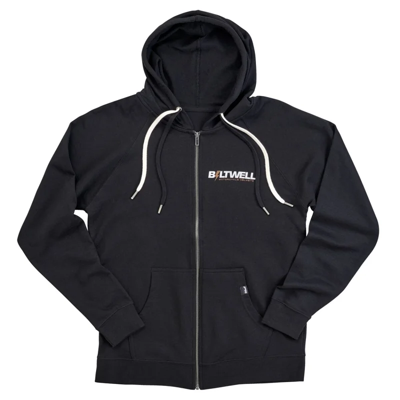 Biltwell Bolts zip hoodie black