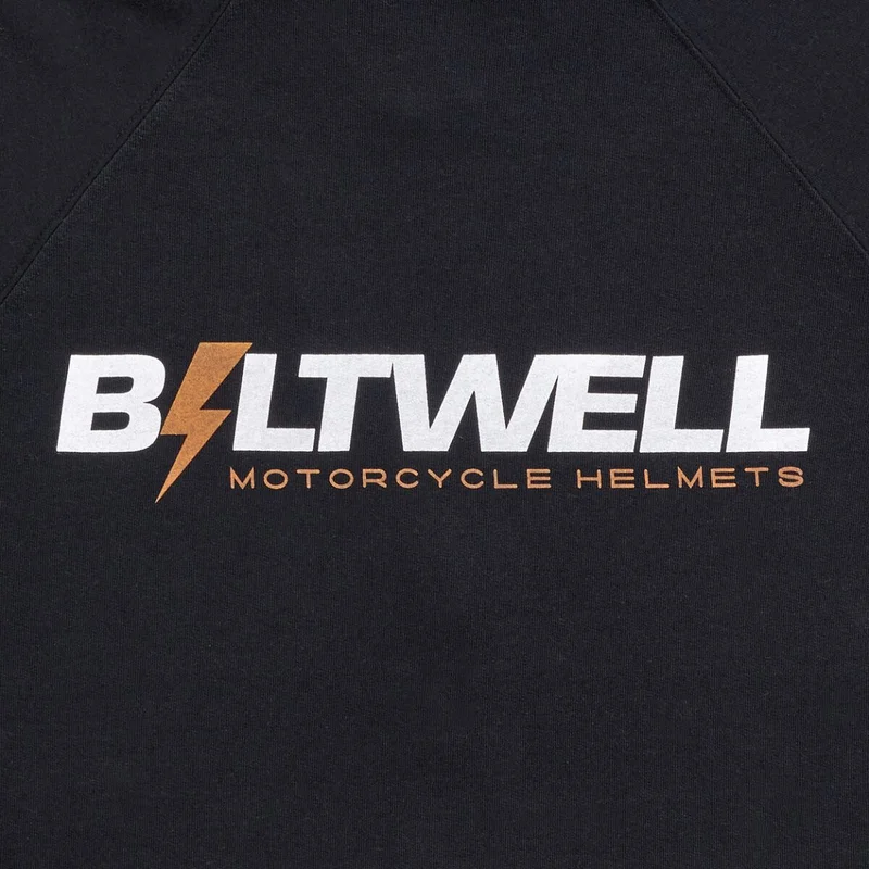 Biltwell Bolts zip hoodie black