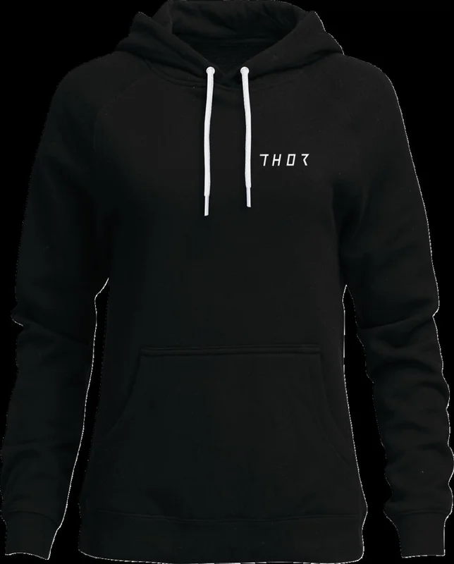 THOR HOODIE WOMENS TRAX BLACK XL