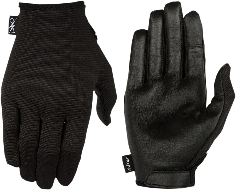Thrashin Supply Co. GLOVES STEALTH LP BLK LG