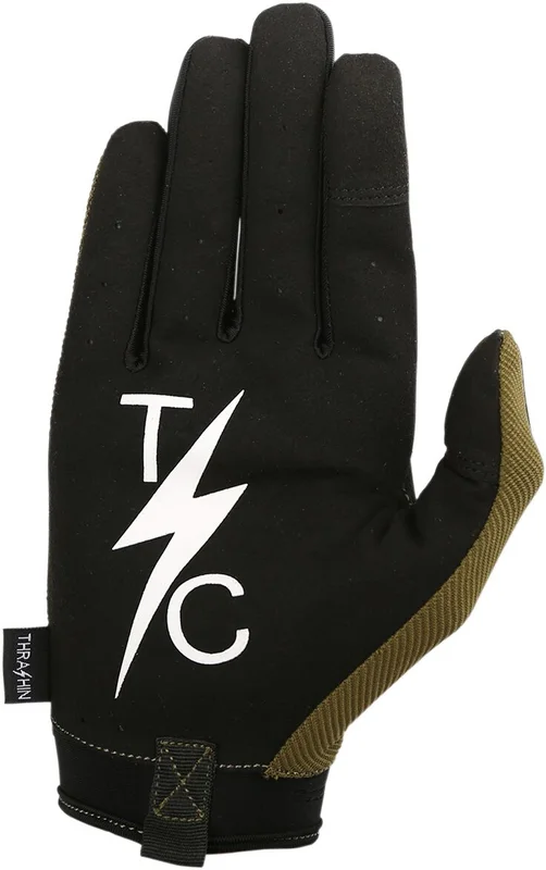 Thrashin Supply Co. GLOVE COVERT GRN LG
