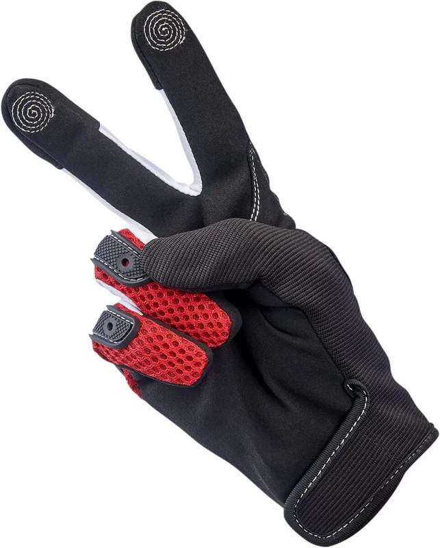 Biltwell Anza gloves red/black