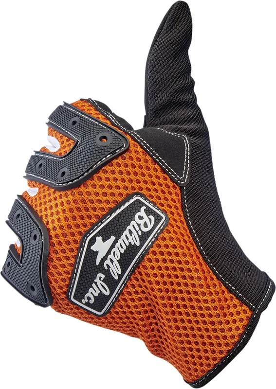 Biltwell Anza gloves orange/black