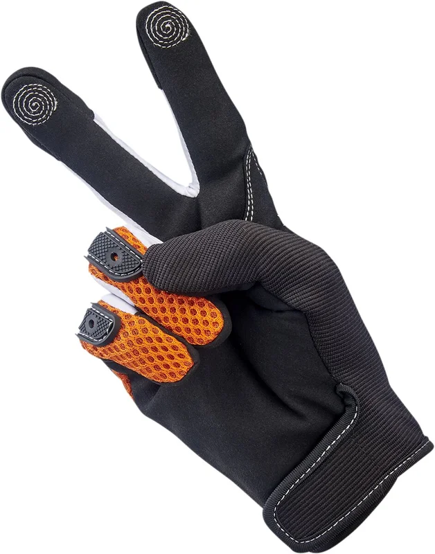 Biltwell Anza gloves orange/black