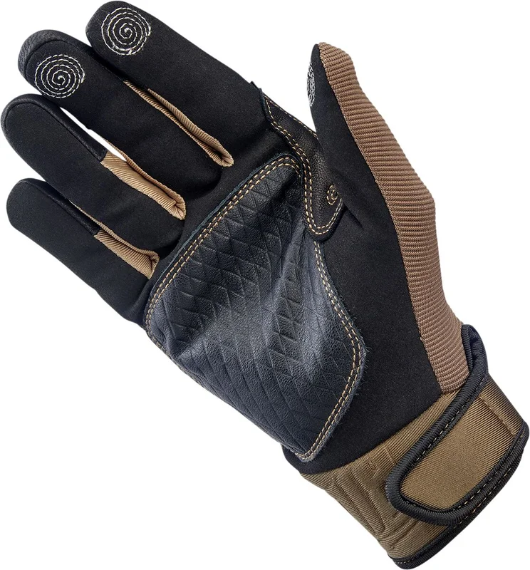 Biltwell Baja gloves chocolate/black