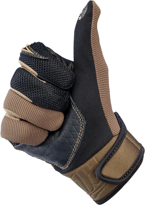 Biltwell Baja gloves chocolate/black