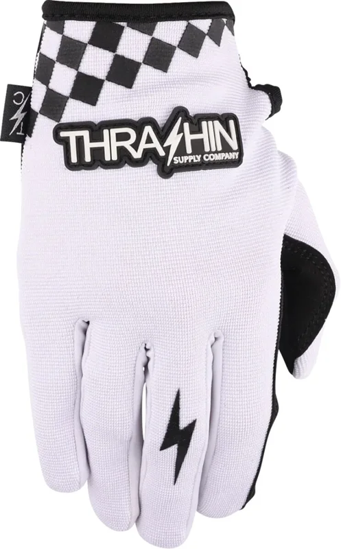Thrashin Supply Co. GLOVE GO FAST STEALTH WHITE XL