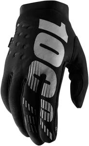 100% GLOVE BRISKER BK/GY