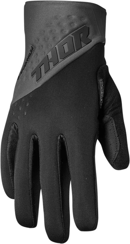 THOR GLOVE SPECT COLD BK/CH XS