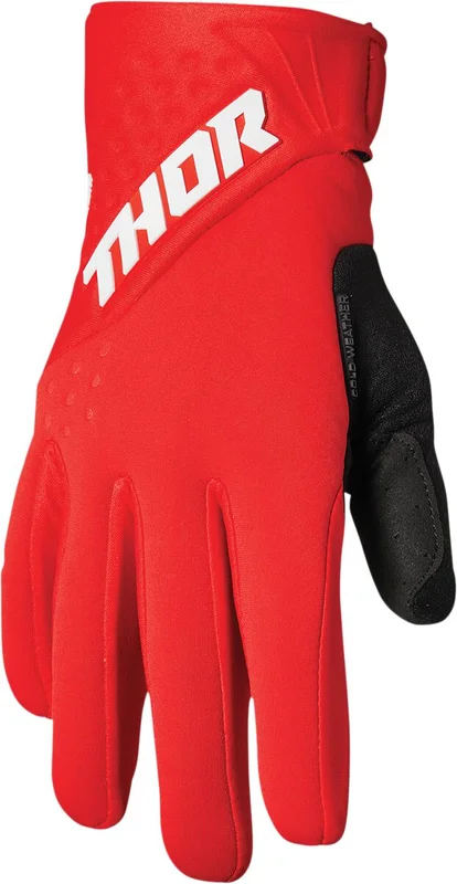 THOR GLOVE SPECT COLD RD/WH XS