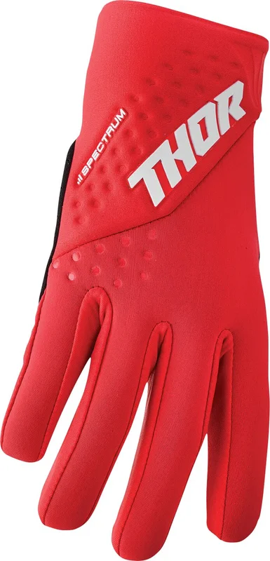 THOR GLOVE SPECT COLD RD/WH XS