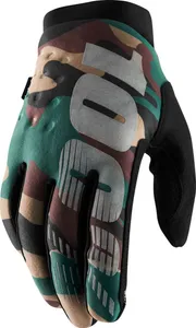 100% GLOVE BRISKER CAMO/BK