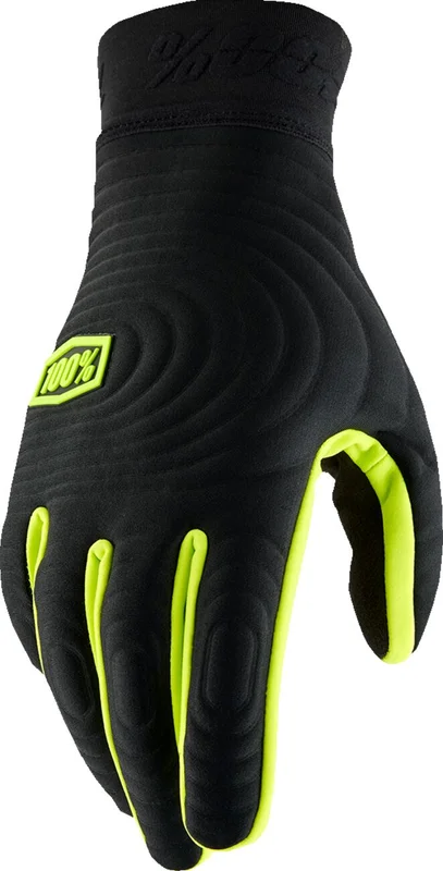 100% GLV BRSKR XTRM BK/FLYL SM