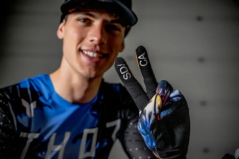 THOR GLOVE SPORT SD BLACK XS