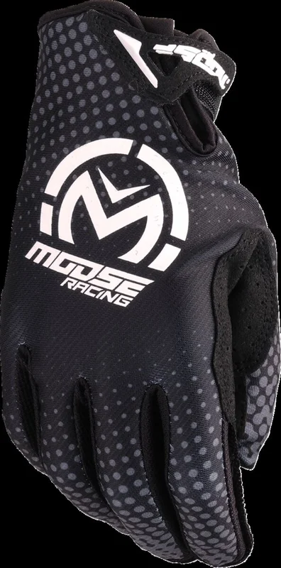 MOOSE RACING GLOVE SX1 BLACK MD