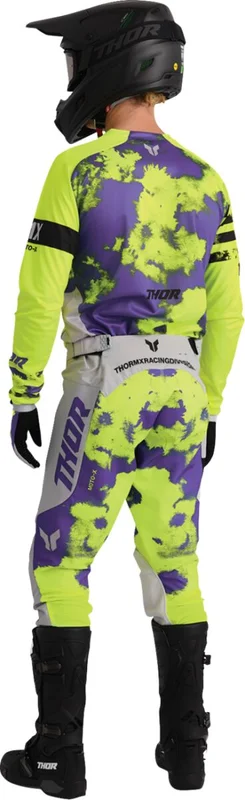 THOR GLOVES LAUNCHMODE BLEACH GRAY/ACID S