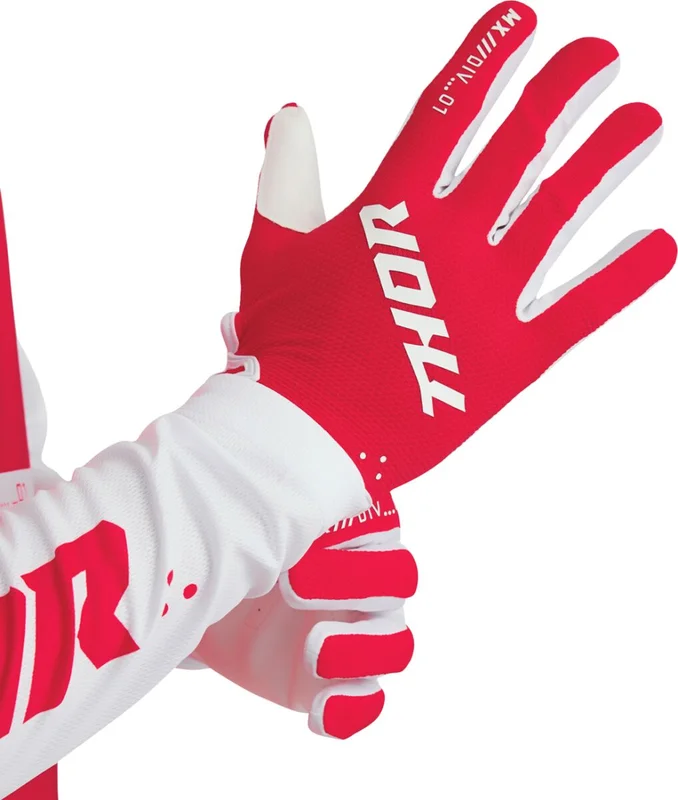 THOR GLOVES RIDEMODE STATIC RED L