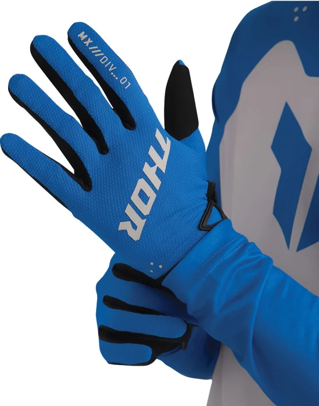THOR GLOVES RIDEMODE STATIC BLUE S