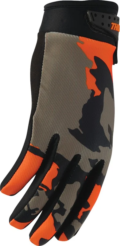 THOR GLOVES LAUNCHMODE HUNTER ORANGE/BLACK XS