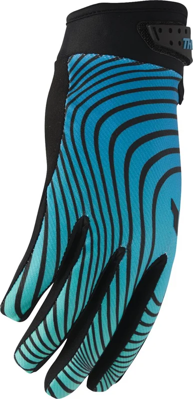 THOR GLOVES LAUNCHMODE IDENTITY TEAL/BLACK SM