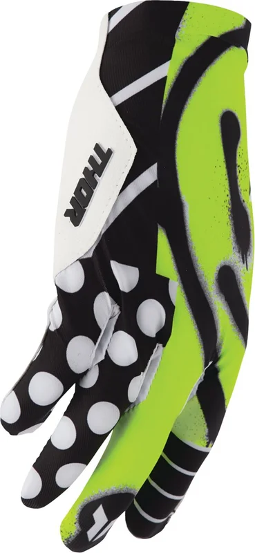 THOR GLOVES SPORTMODE ANARCHY BLACK/WHITE XS