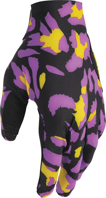 THOR GLOVES SPORTMODE CHEETAH YELLOW/PURPLE XS