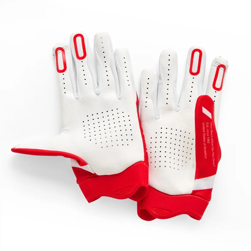 100% GLOVES ITRACK RED - S