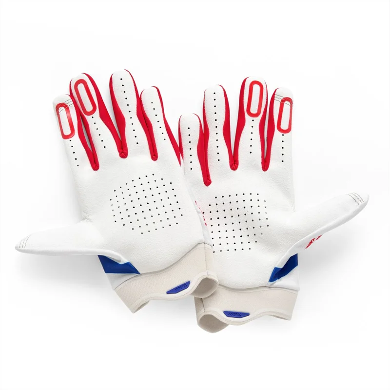100% GLOVES ITRACK RED/WHITE/BLUE -