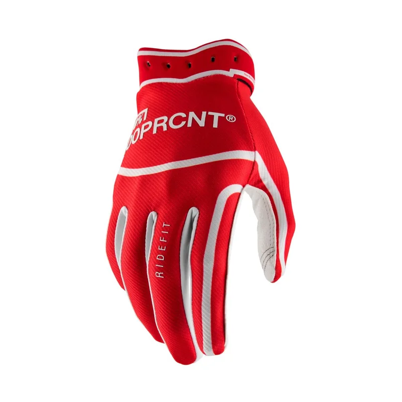 100% GLOVES RIDEFIT RED - S