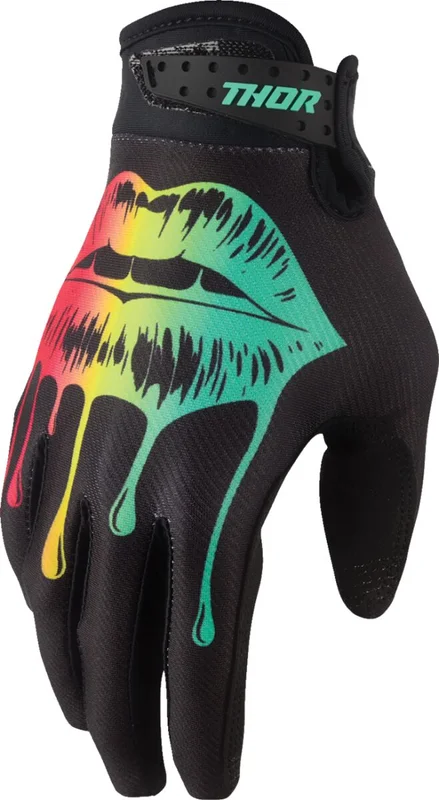 THOR GLOVES LAUNCHMODE LIPPER BLACK