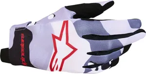 ALPINESTARS GLOVE RADAR GRY/RED/BLK