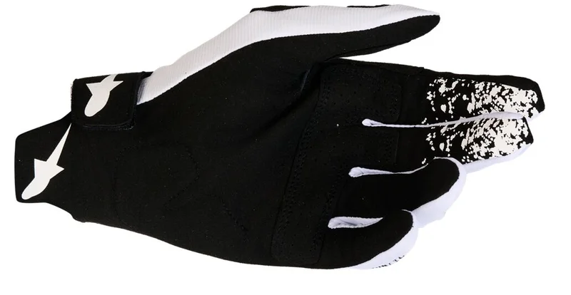 ALPINESTARS GLOVES TECHSTAR WHITE/BLACK S