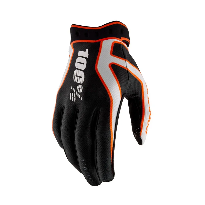 100% GLOVES RIDEFIT WHITE/RED/BLACK