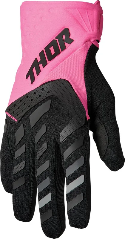 THOR GLOVE SPCTRM WMN PK/BK LG