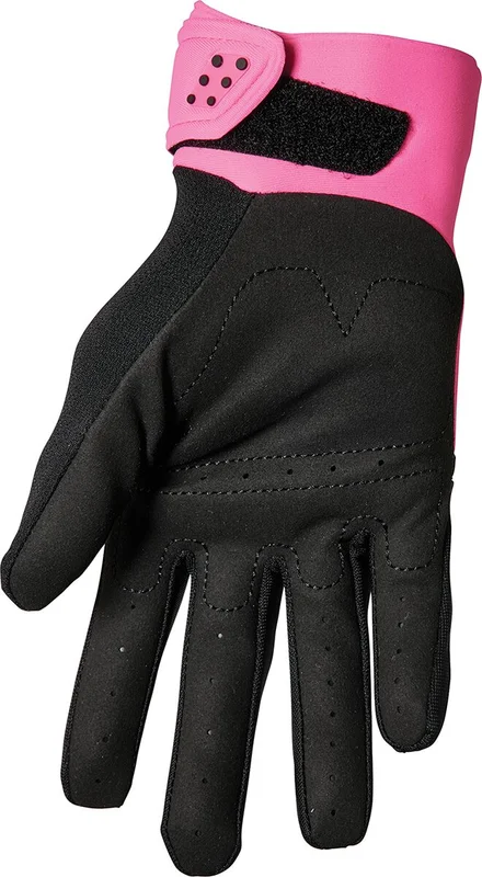 THOR GLOVE SPCTRM WMN PK/BK LG