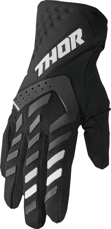 THOR GLOVE WMN SPECT BK/WH SM