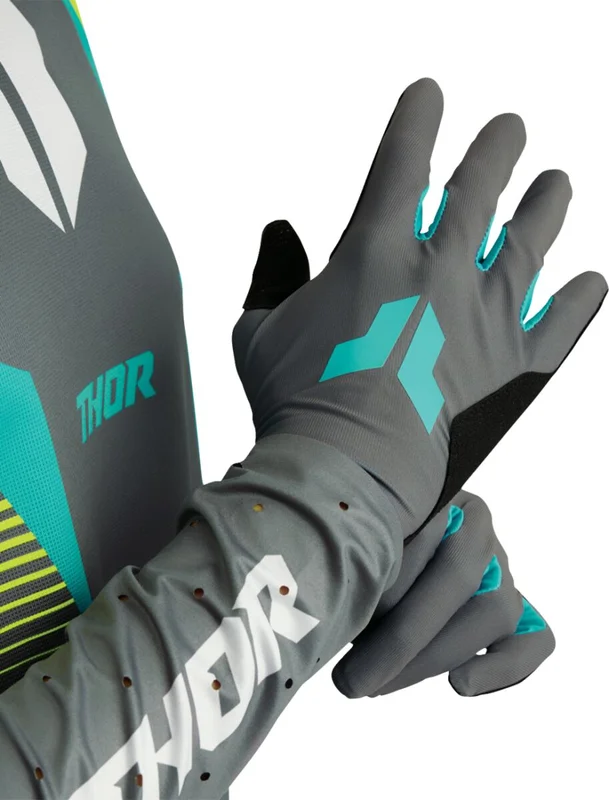 THOR GLOVES WMN SPORTMODE ICONIC GY/AQ S