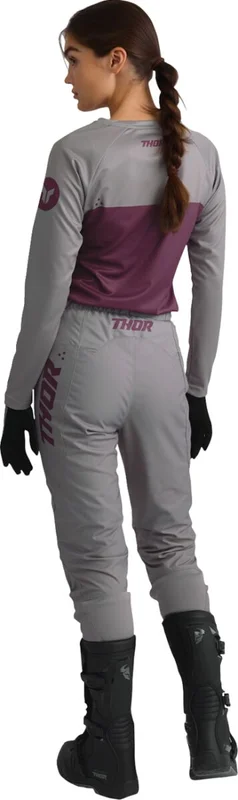 THOR GLOVES WMN RIDEMODE STATIC GRAY L