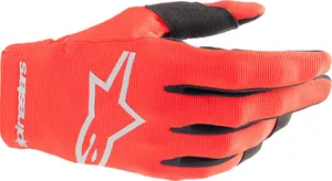 ALPINESTARS GLOVE YOUTH RADAR RED/SL