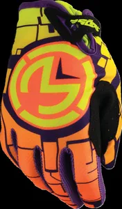 MOOSE RACING GLOVE YOUTH SX1 ORANGE/GREEN