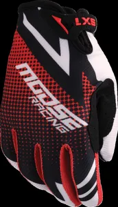 MOOSE RACING GLOVE YOUTH SX1 RED/BLACK