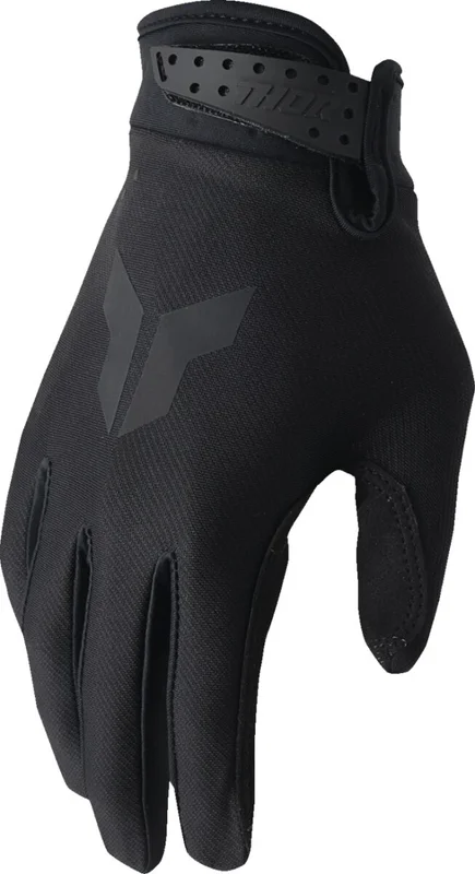 THOR GLOVES YTH LAUNCHMODE SPLIT BLACK 2XS